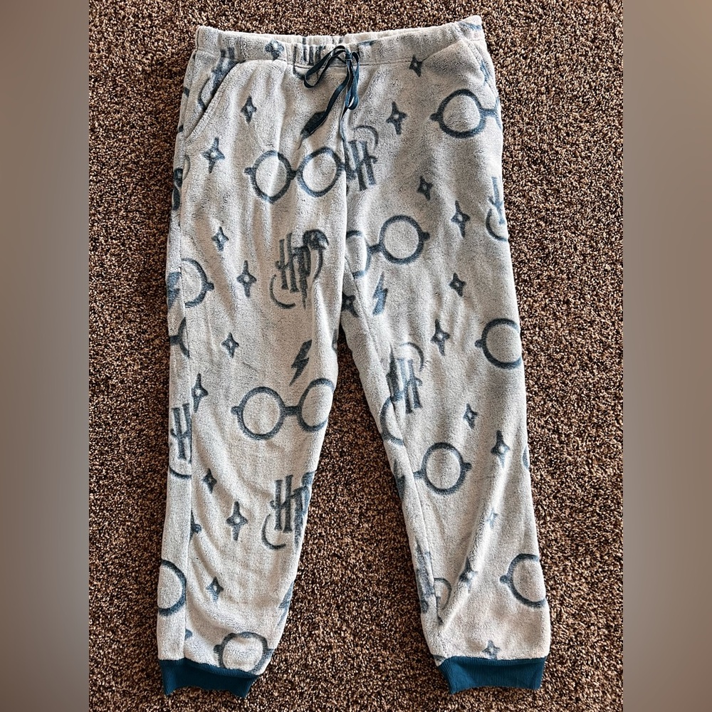 Harry Potter Lounge Pants Size XL Wizarding World Joggers 100% Polyester